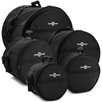 Deluxe Padded Rock Drum Bag Set by Gear4music