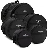 Read more about the article Deluxe Padded Rock Drum Bag Set by Gear4music