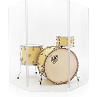 Read more about the article Drum Screen 4 Panel Clear Acrylic Shield by Gear4music