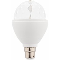 Luna Rotating Disco Bulb (B22) by Gear4music