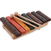 8 Key Colourful Xylophone with Mallets by Gear4music