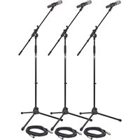 Read more about the article 3 Piece Microphone Stage Pack by Gear4music