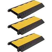 3 Channel Cable Protector Bridges by Gear4music Pack of 3