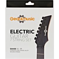 Electric Guitar 7 Strings Set by Gear4music