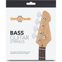 Bass Guitar String Set by Gear4music