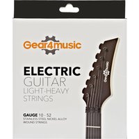 Electric Guitar Light-Heavy Strings by Gear4music