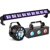 Galaxy Party Lights Pack - UV RGB and Crystal Ball