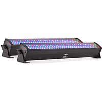 Galaxy 108 x 10mm Wall Wash Light Bars by Gear4music Pair