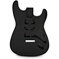 Electric Guitar Body Black