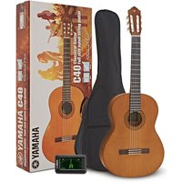 Yamaha C40II Classical Guitar Standard Pack Natural