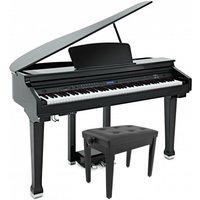 GDP-100 Digital Grand Piano with Stool by Gear4music