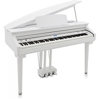 GDP-200 Digital Grand Piano by Gear4music Gloss White - Nearly New