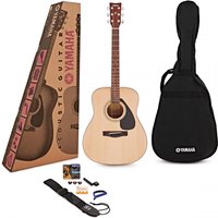 Yamaha F310 Acoustic Guitar Package Natural