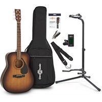 Yamaha F310 Acoustic Sunburst w/ Gear4music Accessory Pack