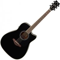 Yamaha FGCTA Transacoustic FG Cutaway Black