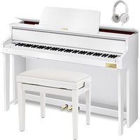 Casio GP310 Grand Hybrid Digital Piano Satin White Package