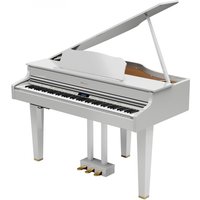 Roland GP607 Digital Grand Piano Polished White - Ex Demo