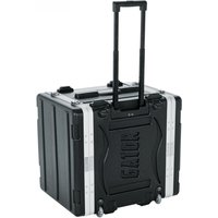 Gator GRR-8L Lockable Moulded Rolling Rack Case 8U