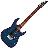 Read more about the article Ibanez GRX70QA GIO Transparent Blue Burst