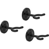 3 Pack of Guitar Wall Hangers by Gear4music