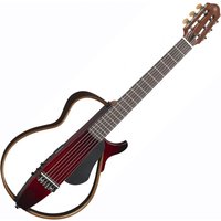 Yamaha SLG200N Nylon String Silent Guitar Crimson Red