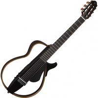 Yamaha SLG200N Nylon String Silent Guitar Trans Black