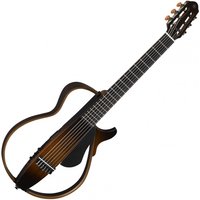 Yamaha SLG200N Nylon String Silent Guitar Tobacco Brown