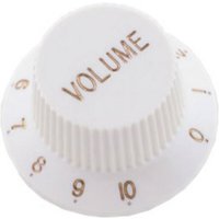 Guitarworks Guitar Volume Control Knob White