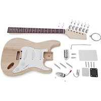 Guitarworks Duo-Cutaway DIY Electric Guitar Kit Ash Body - Nearly New