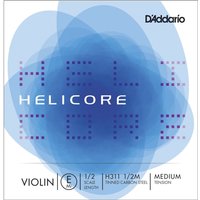 DAddario Helicore Violin E String 1/2 Size Medium 