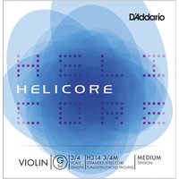 DAddario Helicore Violin G String 3/4 Size Medium 