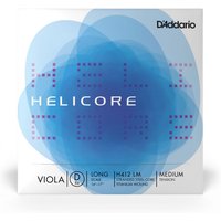 DAddario Helicore Single Viola D String Long Scale Medium Tension