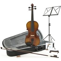 Student Plus 1/4 Violin Antique Fade + Accessory Pack by Gear4music