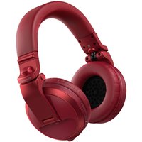 Pioneer DJ HDJ-X5BT Bluetooth DJ Headphones Red