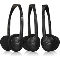 Behringer HO 66 Stereo Headphones 3 Pack
