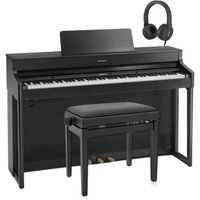 Roland HP702 Digital Piano Package Charcoal Black