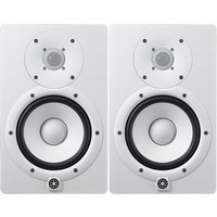 Yamaha HS7W Studio Monitors Pair White