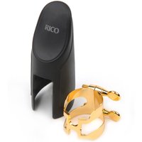 Rico by DAddario H-Ligature for Tenor Sax Gold-Plated