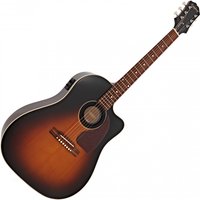 Epiphone Inspired by Gibson J-45 EC Aged Vintage Sunburst Gloss