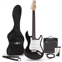 LA Electric Guitar + Amp Pack Black