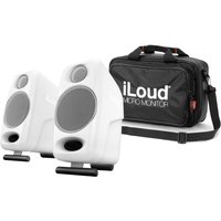 IK Multimedia iLoud Micro Monitors White with Travel Bag