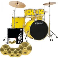 Read more about the article Tama Imperialstar 22 5pc Drum Kit w/Meinl Cymbals Electric Yellow