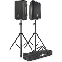 Read more about the article JBL IRX108BT 8″ Active PA Speaker Pair with Stands