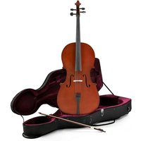 Student 1/2 Size Cello with Case by Gear4music