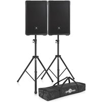 Read more about the article JBL IRX112BT 12″ Active PA Speaker Pair with Stands