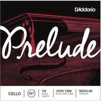 DAddario Prelude Cello Strings Set 1/8 Size Medium
