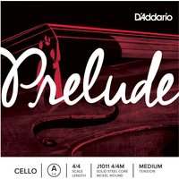 DAddario Prelude Cello A String 4/4 Size Medium