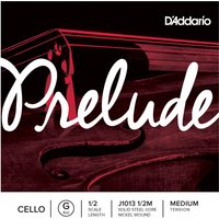 DAddario Prelude Cello G String 1/2 Size Medium