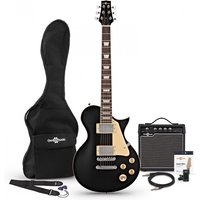 New Jersey Electric Guitar + 15W Amp Pack Black