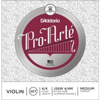 DAddario Pro-Arte Violin String Set Aluminium Wound E 4/4 Med.